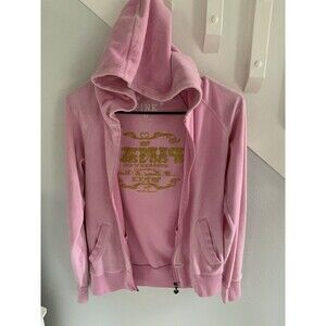 2006 Vintage Victoria Secret Pink Jacket Limited Edition 86 Rock n Roll Tour XS